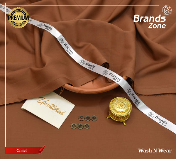 Premium Wash & Wear (Camel)